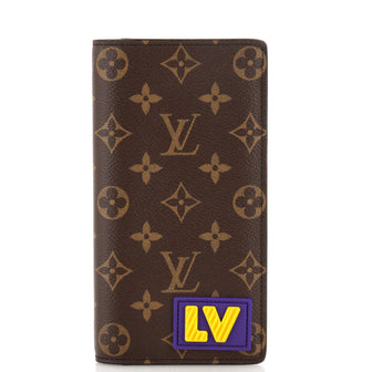 Louis Vuitton Brazza Wallet Limited Edition LV Rubber Monogram Canvas