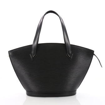 Louis Vuitton Saint Jacques Handbag Epi Leather PM Black 3589501