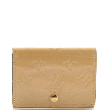 Louis Vuitton Business Card Holder Monogram Vernis