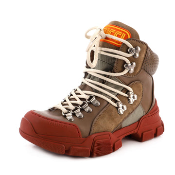 Flashtrek Hiking Boots Leather and Canvas