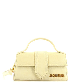 Le Bambino Top Handle Flap Bag Leather