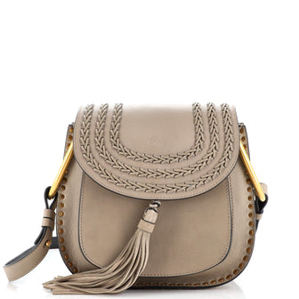 Hudson Handbag Whipstitch Leather Small