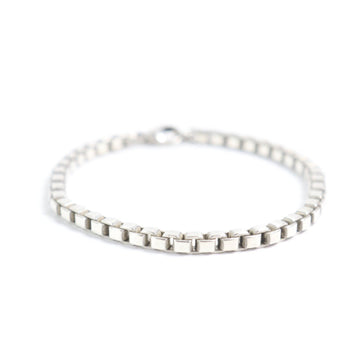 Venetian Link Bracelet Sterling Silver
