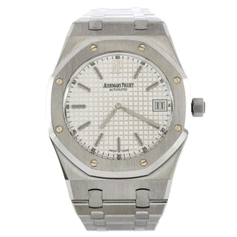 Royal Oak Extra-Thin White Automatic Watch Stainless Steel 39