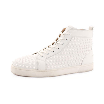 Christian Louboutin Louis Spikes Flat Sneakers