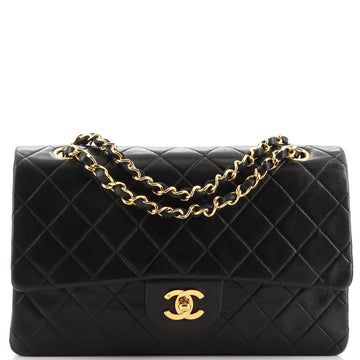 Vintage Classic Double Flap Bag Quilted Lambskin Medium
