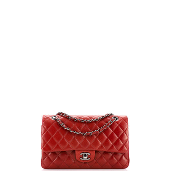 Classic Double Flap Bag Quilted Lambskin Medium