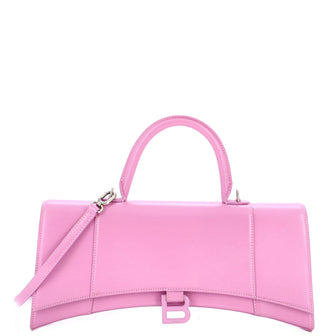 Balenciaga Hourglass Small Leather Top-Handle Bag