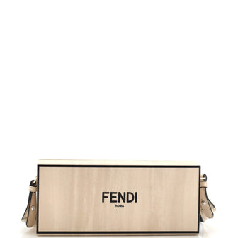 Logo Horizontal Box Crossbody Bag Leather