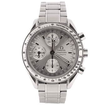 Speedmaster Day-Date Chronograph Automatic Watch Stainless Steel 39