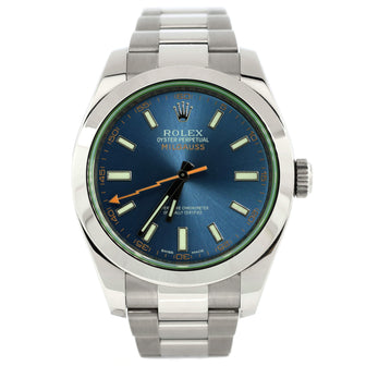 Oyster Perpetual Milgauss Automatic Watch Stainless Steel 40