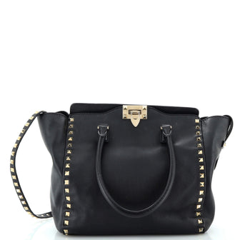 Rockstud Tote Rigid Leather Medium