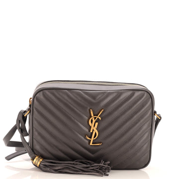 Saint Laurent Lou Camera Bag Matelasse Chevron Leather Small