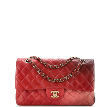 Chanel Classic Double Flap Bag Quilted Ombre Lambskin Medium