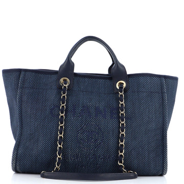 Chanel Deauville Tote Mixed Fibers Medium