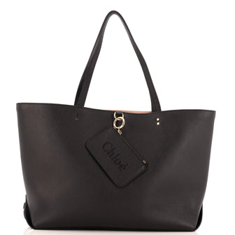 Sense East-West Tote Leather Small