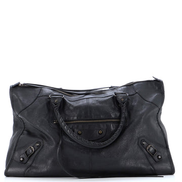 Work Classic Studs Bag Leather