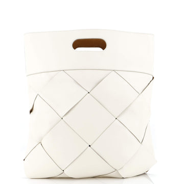 Bottega Veneta Slip Tote Maxi Intrecciato Leather Small