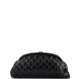 Chanel Timeless Clutch Quilted Lambskin