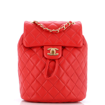 Chanel Urban Spirit Backpack Quilted Lambskin Mini