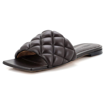 Bottega Veneta Women's The Padded Flat Sandals Matelasse Leather