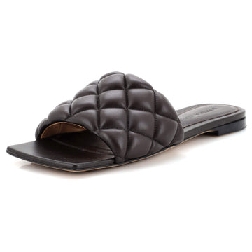 Bottega Veneta Women's The Padded Flat Sandals Matelasse Leather