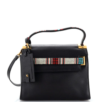 Valentino Garavani My Rockstud Satchel Leather with Beaded Detail Small