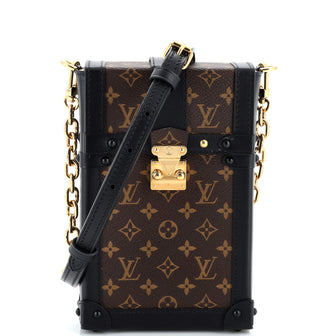 Louis Vuitton Vertical Trunk Pochette Monogram Canvas