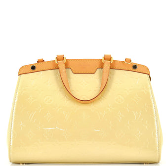 Louis Vuitton Brea Handbag Monogram Vernis MM