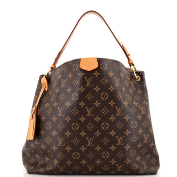 Louis Vuitton Graceful Handbag Monogram Canvas MM