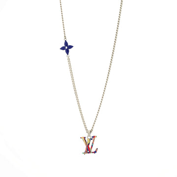 Louis Vuitton LV Psychedelic Pendant Necklace Resin and Metal