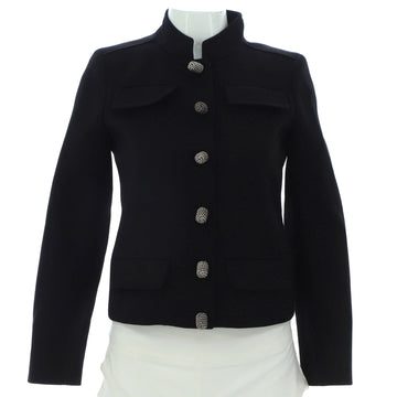 Louis Vuitton Women's Four Pocket Jacket Wool Blend with Metal Detail
