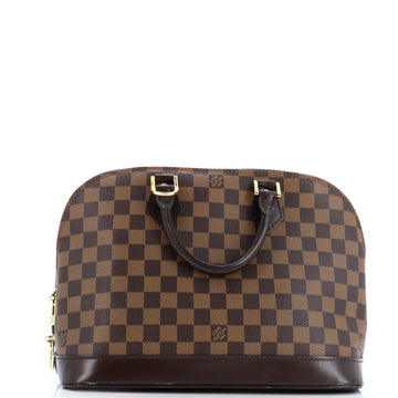 Louis Vuitton Vintage Alma Handbag Damier PM