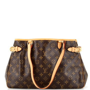 Louis Vuitton Batignolles Handbag Monogram Canvas Horizontal
