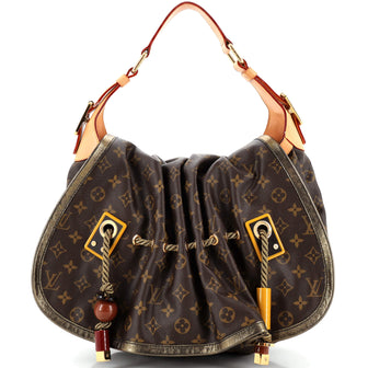 Louis Vuitton Kalahari Handbag Monogram Canvas GM