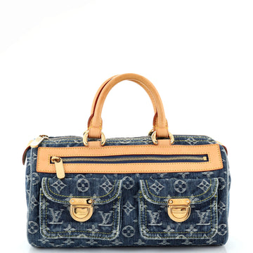 Louis Vuitton Neo Speedy Bag Denim
