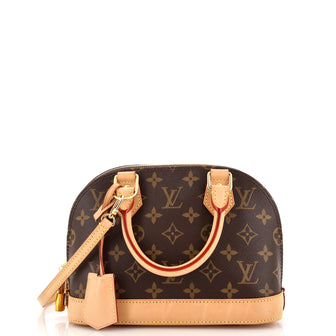 Louis Vuitton Alma Handbag Monogram Canvas BB