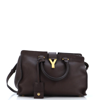 Classic Y Cabas Leather Small