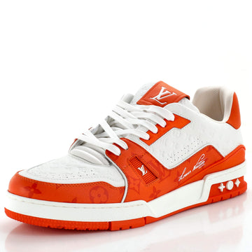 Louis Vuitton Men's LV Trainer Sneakers Monogram Taigarama and Leather