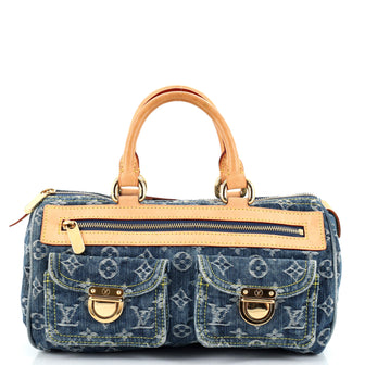 Louis Vuitton Neo Speedy Bag Denim