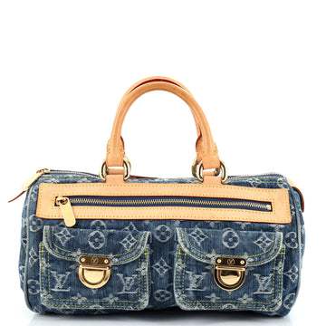 Louis Vuitton Neo Speedy Bag Denim