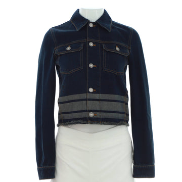 Christian Dior Women's Denim Couture Jacket Cotton