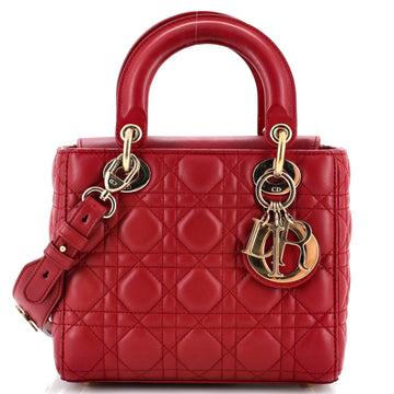 Christian Dior My Lady Dior Bag Cannage Quilt Lambskin