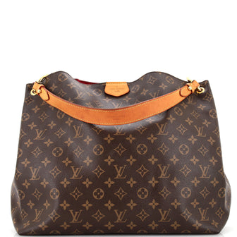Louis Vuitton Graceful Handbag Monogram Canvas MM