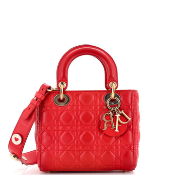 Christian Dior My Lady Dior Bag Cannage Quilt Lambskin