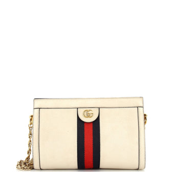 Gucci Ophidia Chain Shoulder Bag Leather Small