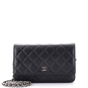 Chanel Wallet on Chain Quilted Caviar