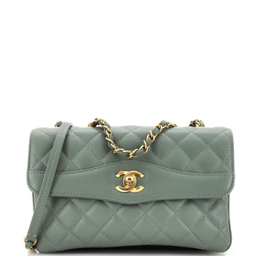Chanel Daily Companion Coco Vintage Flap Bag Quilted Lambskin Medium