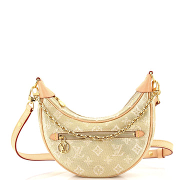 Louis Vuitton Loop Handbag Monoglam Jacquard Canvas