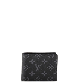 Louis Vuitton Multiple Wallet Monogram Eclipse Canvas